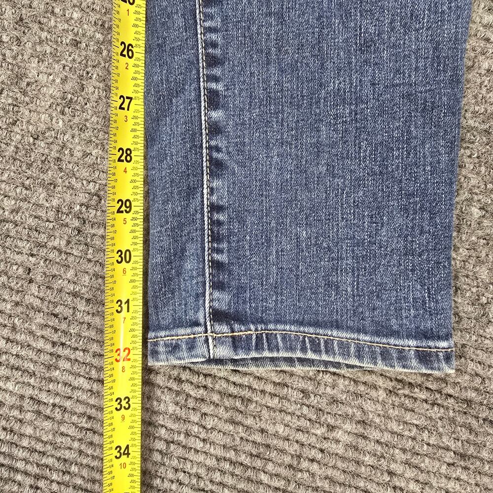 Big Star Brigette Slim Straight Jeans Womens 26R Blue Medium Wash Stretch - Picture 9 of 9